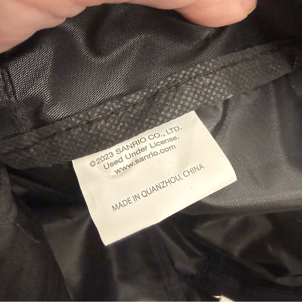 Hello Kitty Black Kids Backpack with Rainbow Friends - Picture 8 of 12